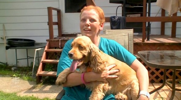 8.20.14 - Heroic Dog Saves Mom from Deadly House Fire2