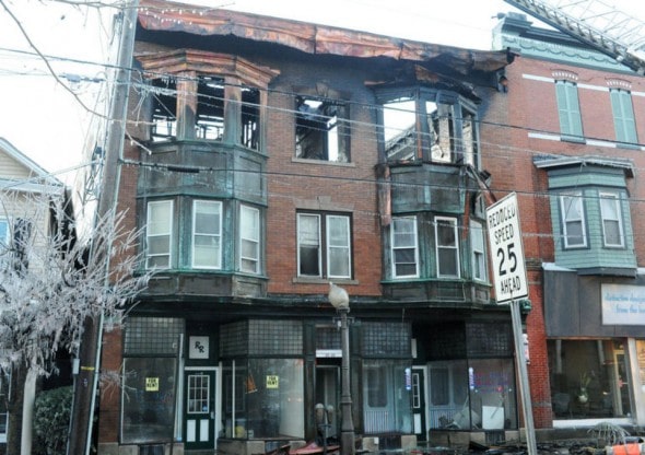 1.1.15 - Man Rushes Up to Third-Floor Apartment to Save Dog from Fire3