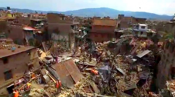 5.7.15 - Dog Feared to Be Dead in Nepal Earthquake Found Alive2