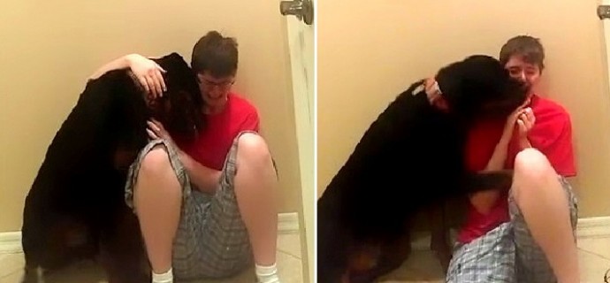 Comfort Dog Brings Asperger’s Meltdown to a Screeching Halt