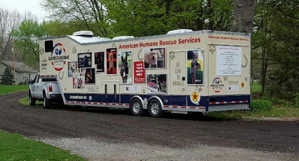 Oklahoma animal rescue vehicle