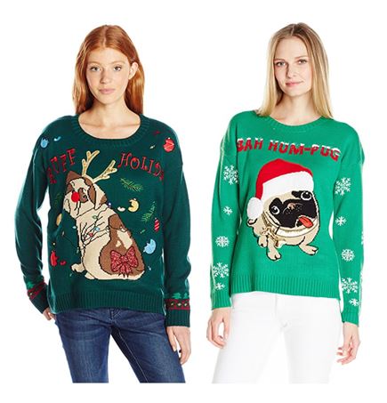 dog themed christmas sweaters