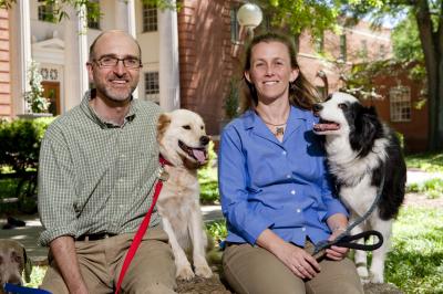 Dr. Kate Creevy and Daniel Promislow Dr. Kate Creevy and Daniel Promislow