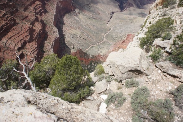 Grand Canyon - Looking Down
