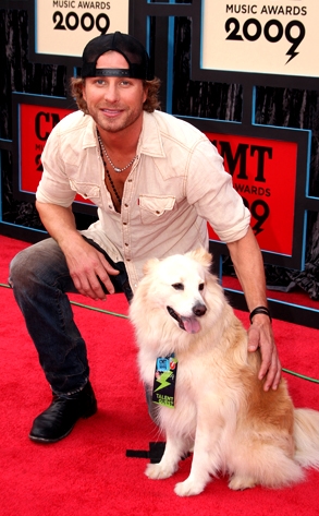 10.26.13 - Celebs and Their Dogs - Dierks Bentley - Jake - date to 2009 CMT Music Awards