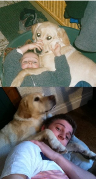 11.6.13 - Dogs & Owners - Then and Now9