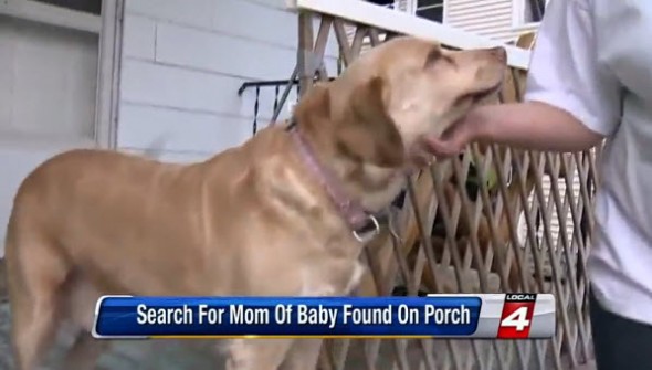 Ruby Rae find newborn baby boy left in home's front porch.