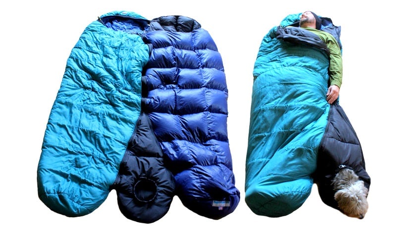 sleeping bag for dogs camping