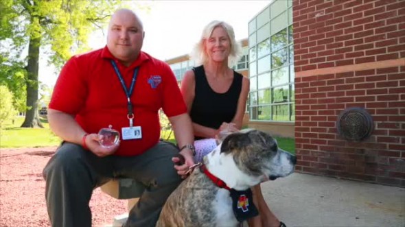 5.20.14 - Pit Bull Wins Top Volunteer Award