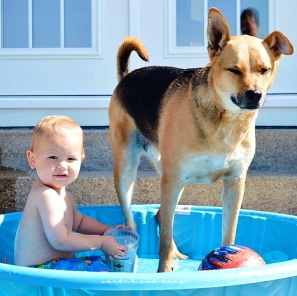 7.9.14 - Just a Boy and His Dog....5