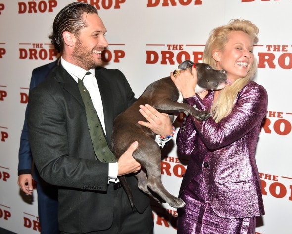 9.11.14 - Tom Hardy Cozies Up with Co-Star at The Drop Premiere4