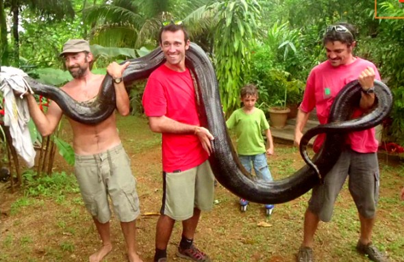 9.21.14 - Math Teacher Catches Gigantic Dog-Eating Anaconda3