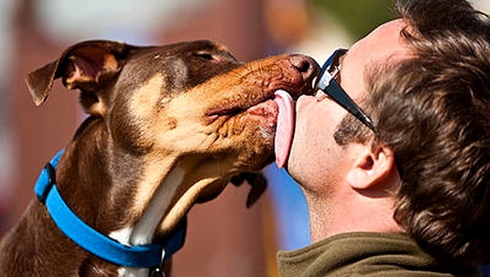 New Study Shows Dog Kisses May Be Good for You - LIFE WITH DOGS