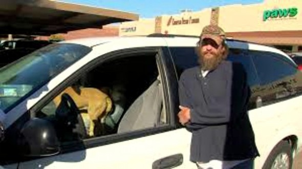 2.12.16 - Veteran Chooses Homelessness Over Giving Up Therapy Dogs1