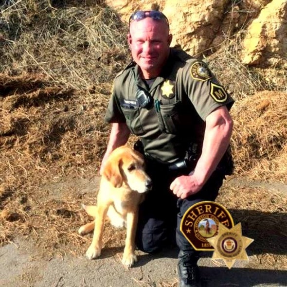 2.18.16 - Sheriff’s Deputy Jumps into Frozen Pond to Save Unconscious Dog1