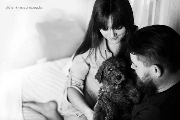 3.12.16 - Couple's Newborn Dog Shoot8