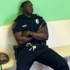 5.24.16 Officer Refuses to Leave Stray Puppy’s Side Until He Knows She’s Safe5
