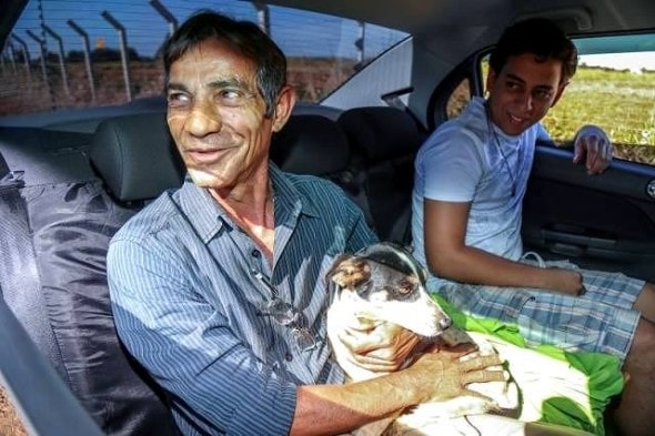 7.27.16 - Man Adopts Dog Who Spent Three Months Living in the Car His Owner Died In4