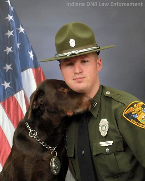 2.10.17 K 9 Refuses to Stop Smooching His Partner During Their Photo Shoot1
