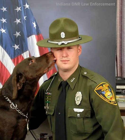 2.10.17 K 9 Refuses to Stop Smooching His Partner During Their Photo Shoot2