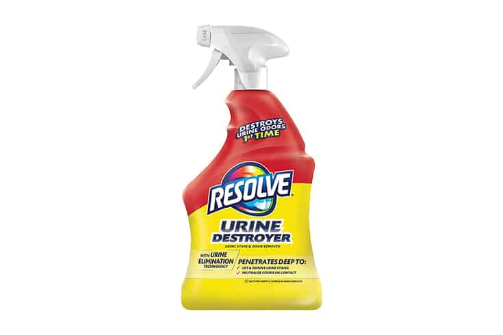 Resolve Urine Destroyer Spray Stain Odor Remover